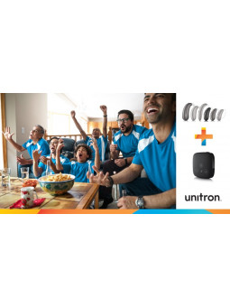 TV Connector Unitron- comment lier vos appareils auditifs à la télévision